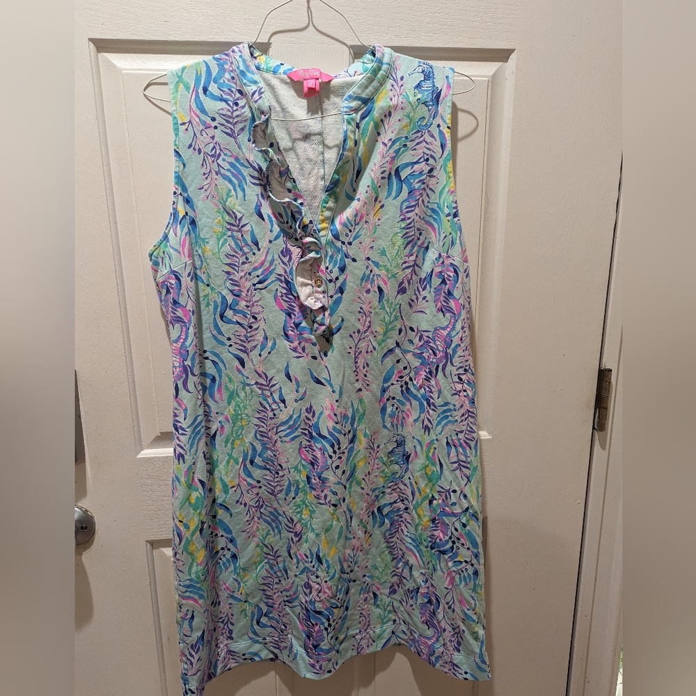 Lily pulizer seahorse dress